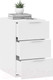 Миниатюра изображения товара Тумба ТриЯ Порто ТД-393.15.01-11 (белый жемчуг/белый софт)