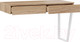 Миниатюра изображения товара Письменный стол ТриЯ Порто ТД-393.15.02 (белый/яблоня беллуно)