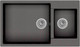 Миниатюра изображения товара Мойка кухонная Longran Enigma ENG860.500 15 (оникс)