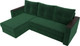 Миниатюра изображения товара Диван угловой Лига Диванов Атланта Б/С левый / 117036L (велюр зеленый)