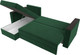 Миниатюра изображения товара Диван угловой Лига Диванов Атланта Б/С левый / 117036L (велюр зеленый)