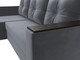 Миниатюра изображения товара Диван угловой Лига Диванов Атланта Б/С левый / 117038L (велюр серый)