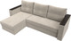 Миниатюра изображения товара Диван угловой Лига Диванов Атланта Б/С левый / 117041L (микровельвет бежевый)