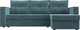 Миниатюра изображения товара Диван угловой Лига Диванов Атланта Б/С правый / 117034 (велюр бирюзовый)