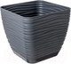 Миниатюра изображения товара Кашпо Formplastic Sahara Petit Квадрат / FP-3640-014 (антрацит)