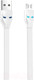 Миниатюра изображения товара Кабель Hoco U14 AM-microBM (1.2м, белый)