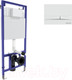 Миниатюра изображения товара Инсталляция для унитаза Berges Novum F4 Soft Touch 040254