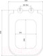 Миниатюра изображения товара Сиденье для унитаза IDDIS Optima Home 177DPSEi31