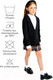 Миниатюра изображения товара Пиджак детский Amarobaby Pure Love School / AB-OD23-PLS30/09-146 (р.146, черный)