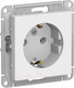 Розетка Systeme (Schneider) Electric AtlasDesign ATN001343 с заземлением (лотос) — фото 4