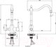 Миниатюра изображения товара Смеситель Esko Florence FR 519 Br