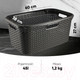 Миниатюра изображения товара Корзина Curver Laundry Basket / 187493 (темно-коричневый)