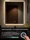 Миниатюра изображения товара Зеркало Emze Led 60x90 / LED.60.90.AF.4K (c подсветкой и антизапотеванием)