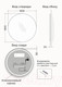 Миниатюра изображения товара Зеркало Emze 90 / LED.90.90.SW.4К (c подсветкой)
