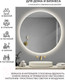 Миниатюра изображения товара Зеркало Emze 90 / LED.90.90.SW.4К (c подсветкой)