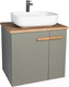 Миниатюра изображения товара Тумба под умывальник Viant Мюнхен / VMUN60NH-T2STP (хаки)