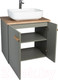 Миниатюра изображения товара Тумба под умывальник Viant Мюнхен / VMUN70NH-T2STP (хаки)