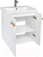 Миниатюра изображения товара Тумба под умывальник Viant Мюнхен Como 70 / VMUN70COBEL-T2STP (белый)