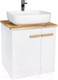 Миниатюра изображения товара Тумба под умывальник Viant Мюнхен / VMUN70NBEL-T2STP (белый)
