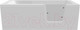 Миниатюра изображения товара Ванна акриловая Polimat Avo 170x75 / 00877 (белый)