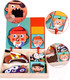 Миниатюра изображения товара Развивающий игровой набор Top Goods Забавные лица 969