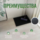 Миниатюра изображения товара Коврик грязезащитный Alicosta ЭВА 600x400_2/1_UNI (соты/черный)
