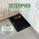 Миниатюра изображения товара Коврик грязезащитный Alicosta ЭВА 600x400_2/1_UNI (соты/черный)