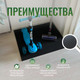 Миниатюра изображения товара Коврик грязезащитный Alicosta ЭВА 800x650_2/1_UNI (соты/черный)