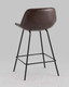 Миниатюра изображения товара Стул барный Stool Group Деймон полубарный / AV 463-Pch-08(PP) (экокожа коричневый)
