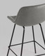 Миниатюра изображения товара Стул барный Stool Group Деймон полубарный / AV 463-Pg-08(PP) (экокожа серый)