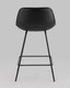 Миниатюра изображения товара Стул барный Stool Group Деймон полубарный / AV 463-Pb-08(PP) (экокожа черный)