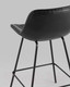 Миниатюра изображения товара Стул барный Stool Group Деймон полубарный / AV 463-Pb-08(PP) (экокожа черный)