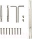 Миниатюра изображения товара Ручка дверная Code Deco Slim H-40137-A-NISM