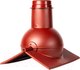Миниатюра изображения товара Аэратор коньковый Krovent Pipe-Cone для любого типа кровли RAL 3009 (красный)