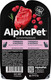 Миниатюра изображения товара Влажный корм для кошек AlphaPet Superpremium с говядиной и малиной в соусе / 211010 (80г)