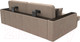 Миниатюра изображения товара Диван угловой Лига Диванов Брюссель левый / 110647L (велюр бежевый)