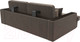 Миниатюра изображения товара Диван угловой Лига Диванов Брюссель левый / 110651L (велюр коричневый)