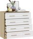 Миниатюра изображения товара Комод ТриЯ Сэнди (вяз благородный/белый)