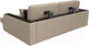 Миниатюра изображения товара Диван угловой Лига Диванов Брюссель правый / 29394 (экокожа бежевый)