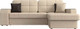 Миниатюра изображения товара Диван угловой Лига Диванов Брюссель правый / 29394 (экокожа бежевый)