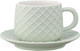 Миниатюра изображения товара Чашка с блюдцем Liberty Jones Marshmallow / LJ000081 (мятный)