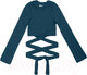 Миниатюра изображения товара Кофта детская Amarobaby Generation / AB-OD22-GN2702S/20-152 (синий, р.152)