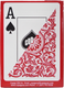 Миниатюра изображения товара Игральные карты Copag 1546 Elite Plastic Poker Size Jumbo Ind. Red Single Deck / 039-8