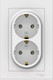 Миниатюра изображения товара Розетка Systeme (Schneider) Electric AtlasDesign ATN001324