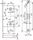 Миниатюра изображения товара Защелка врезная Rucetti RM1895 AB (античная бронза)
