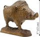 Миниатюра изображения товара Статуэтка Брестская Фабрика Сувениров Кабан / boar_bn (коричневый)
