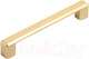 Миниатюра изображения товара Ручка для мебели Cebi Carli A1106 PC35 (160мм, матовое золото полимер)