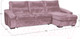 Миниатюра изображения товара Диван угловой Асмана Форест 160x90 (Plush Rose Wood)