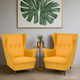 Миниатюра изображения товара Кресло мягкое Mio Tesoro Тойво (Yellow/Orange)