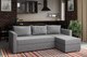 Миниатюра изображения товара Диван угловой Mio Tesoro Тилаус короткий подлокотник (Grey)